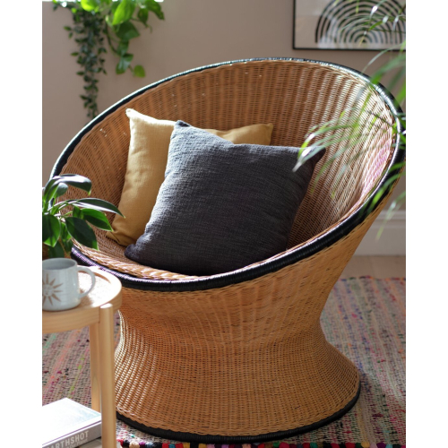 Habitat Plain Core Cushion - Grey - 43x43cm 2