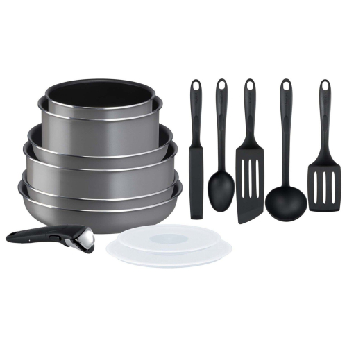 Tefal Tefal Ingenio 14 τεμαχίων σετ αντικολλητικών τηγανιών αλουμινίου