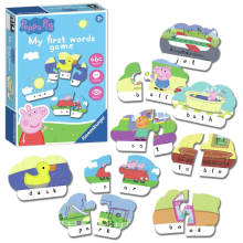 Peppa Pig My First Words Game - 64 Self-Correcting Word & Picture Puzzles for Ages 4+, Boosts Reading & Spelling (Code 1483664) - Jigsaw Puzzle