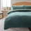 Argos Home Double Sided Fleece Green Bedding Set - Single 9