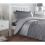 Argos Home Sparkle Velvet Grey Bedding Set - Single 7