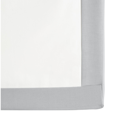 Habitat Cotton Rich 180 TC Plain Dove Grey Flat Sheet-Single 2