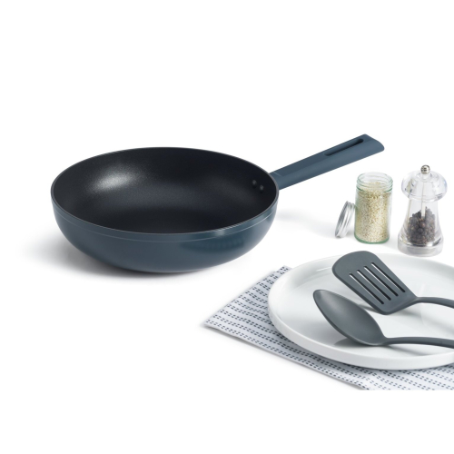 Habitat 28cm Non Stick Aluminium Wok 2