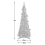 Argos Home 4ft Pre Lit Pop Up Christmas Tree 7
