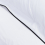 Habitat Cotton 200TC Oxford Edge White Bedding Set - Single 8