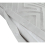 Habitat Geo Velvet Silver Bedding Set - Single 6