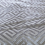 Habitat Geo Velvet Silver Bedding Set - Single 7