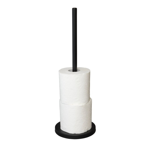 Habitat Toilet Roll Store - Matt Black 2