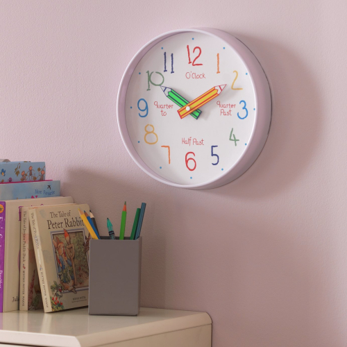 Argos Home Childrens Tell the Time Wall Clock 2