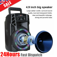 Portable Karaoke Speaker BluetoothUltra Loud Stereo Super Bass Wireless Machine