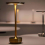 Modern LED Table Lamp Touch Dimmable USB Rechargeable Bar Night Light Cordless 7