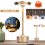 Modern LED Table Lamp Rechargeable Dimmable USB Bar Touch Night Light Cordless 14