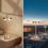 Modern LED Table Lamp Rechargeable Dimmable USB Bar Touch Night Light Cordless 9