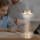 Modern LED Table Lamp Rechargeable Dimmable USB Bar Touch Night Light Cordless 5