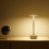 Modern LED Table Lamp Rechargeable Dimmable USB Bar Touch Night Light Cordless 3