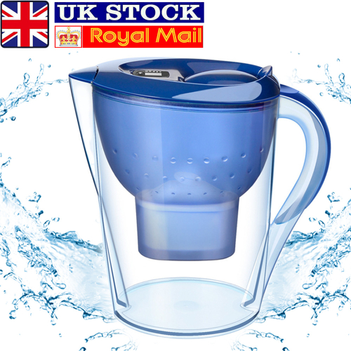 Water Filter Jug Blue (3.5L) incl. 1x Allin1 cartridge fridge