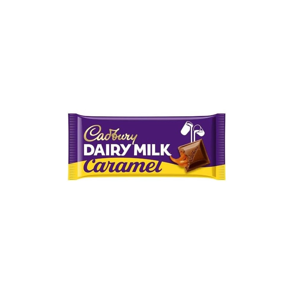 2 X Cadbury Dairy Milk Caramel Chocolate Bar 180g