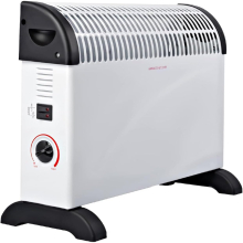 MantraRaj Free Standing Convector Heater 2000W Electric 3 Adjustable Heat Settings 3 Heat Settings 750 / 1250 / 2000 W