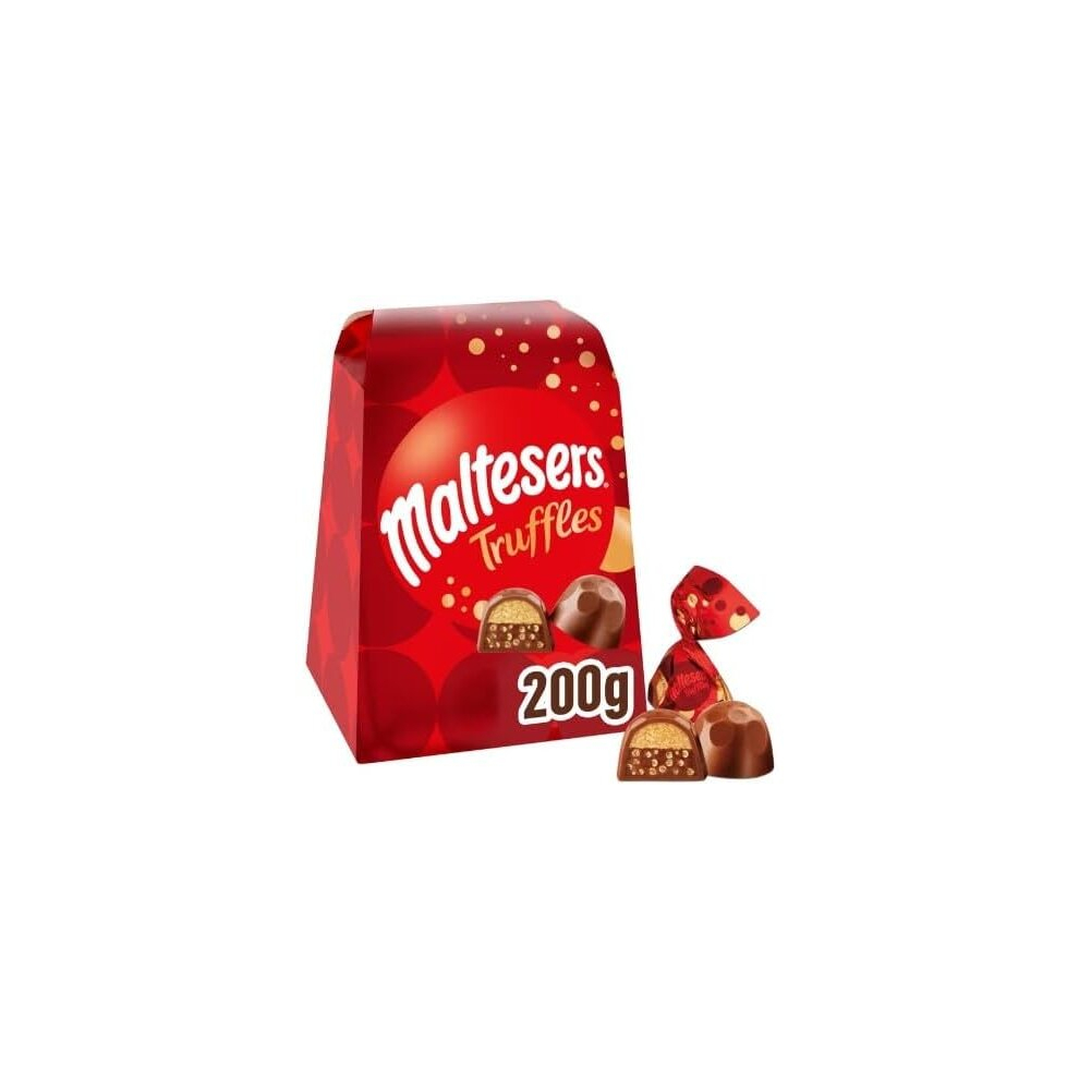 Maltesers Truffles Milk Chocolate Gift Box Chocolates 200g