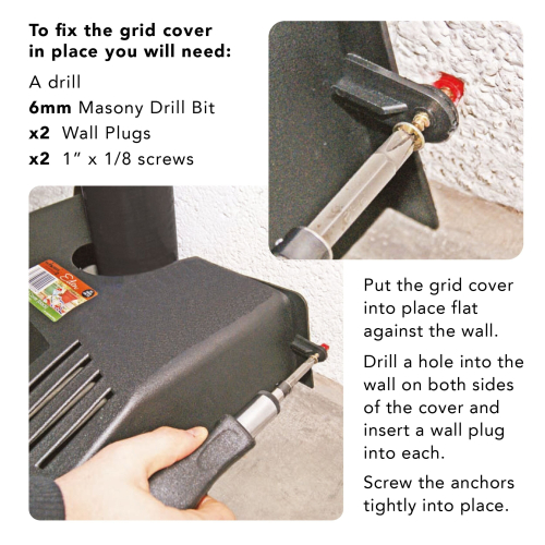Drain Pipe Grid Cover Leaf Guard Black Plastic Prevents Blocked Drains 2