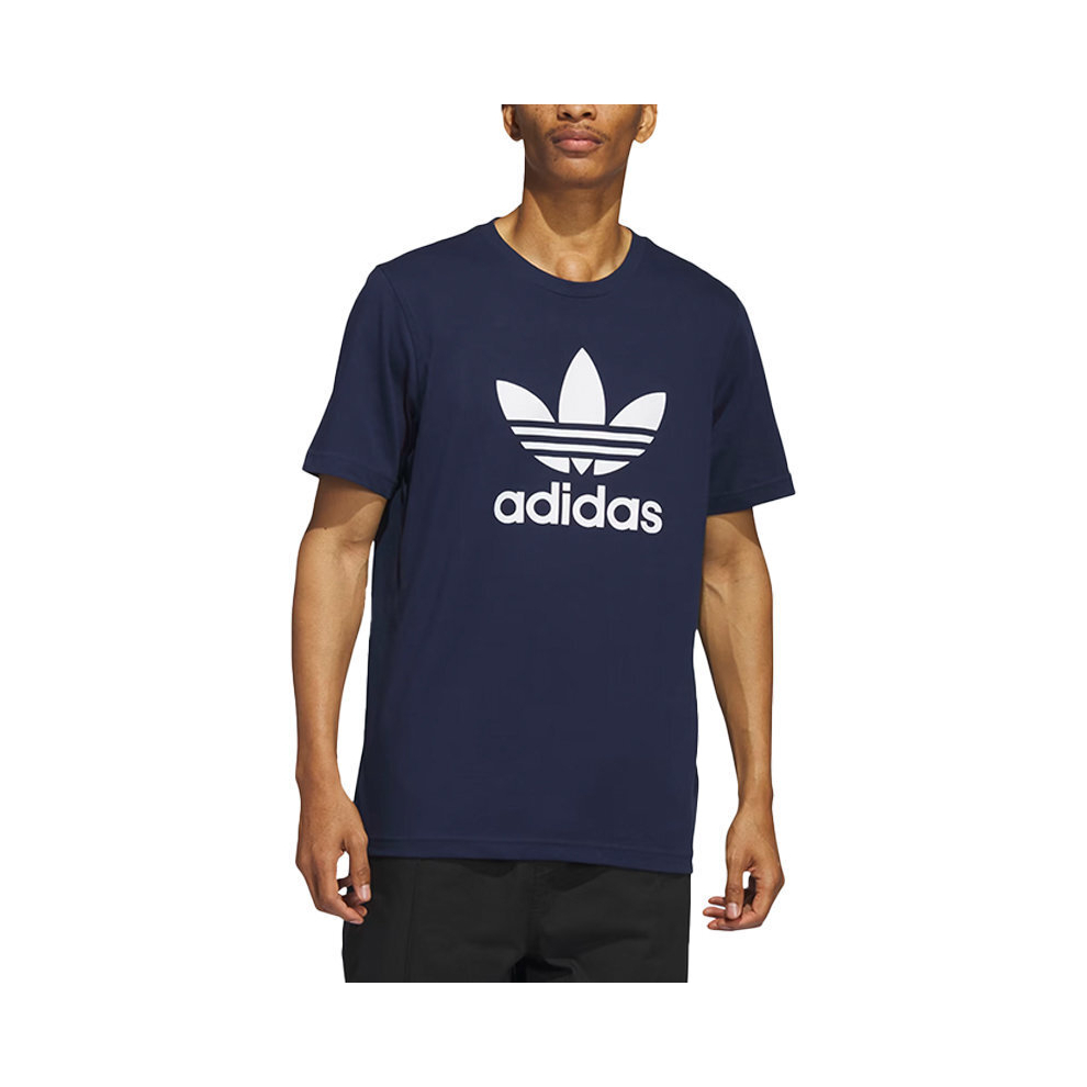 Adidas (Navy, Xl) Originals Mens T Shirts Oversize Trefoil Logo California Retro Tee