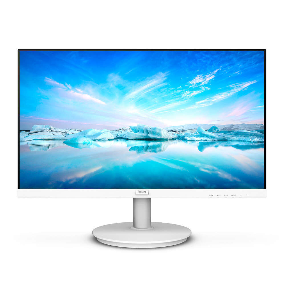 Philips V-line 241V8AW - LED monitor - 24" (23.8" viewable) - 1920 x 1080 Full HD (1080p) @ 75 Hz - IPS - 250 cd/m - 10