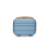 (12 inch) Grayish Blue And Brown ABS 4 PCS Suitcase Set With Vanity 1
