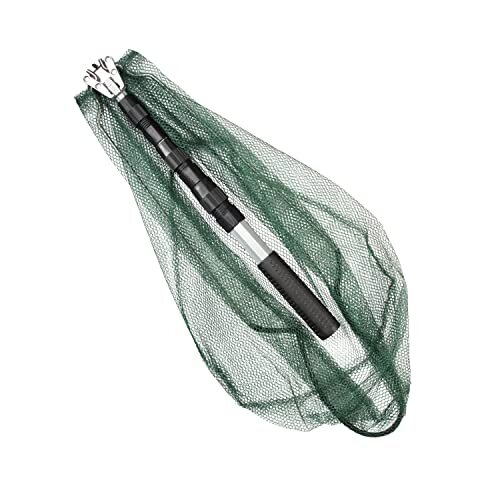 Blagdon 8915 Telescopic Folding Adjustable Pond Fish Fine Mesh Net, Aluminium Pole and Easy-Grip Rubber Handle, Space Saving, Easy Storage, Lock Handle at 1