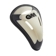 GM Cricket Protective Abdominal Guard | Professional Player | Black/White | Large | Single | 5640A106