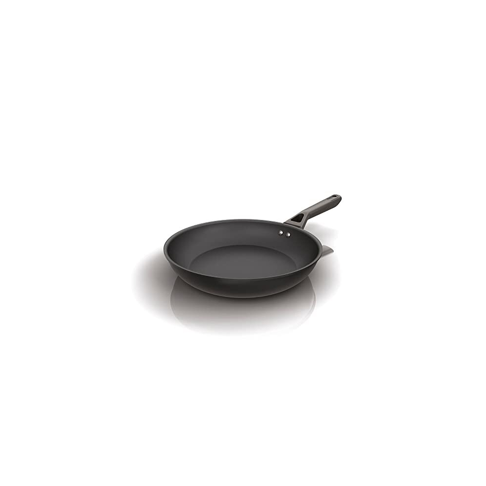 ZEROSTICK Classic Cookware 30cm Frying Pan, Non-Stick, Long Lasting Aluminium Frying Pan, Induction Compatible, Oven Safe to 180C, Black, CW50030UK