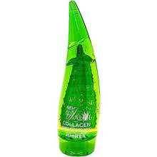 99% Purity Aloe Vera Gel with Collagen and Hyaluronic Acid for Face, Body and Hair & Soothing, Moisture, After-Sun, Aftershave, Dry Skin 8.5 fl.oz.,
