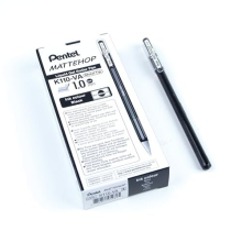 Mattehop 1.0mm Gel Roller Black - Pack of 12
