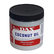 Huile de noix de coco Dax avec vitamine E 7.5oz