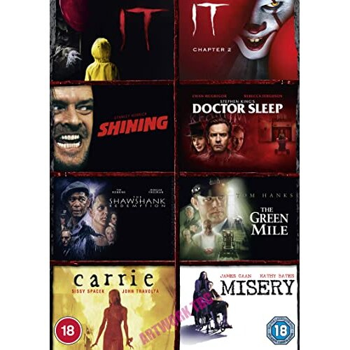 Warner Bros Stephen King 8-Film Collection [DVD] [] [2022]