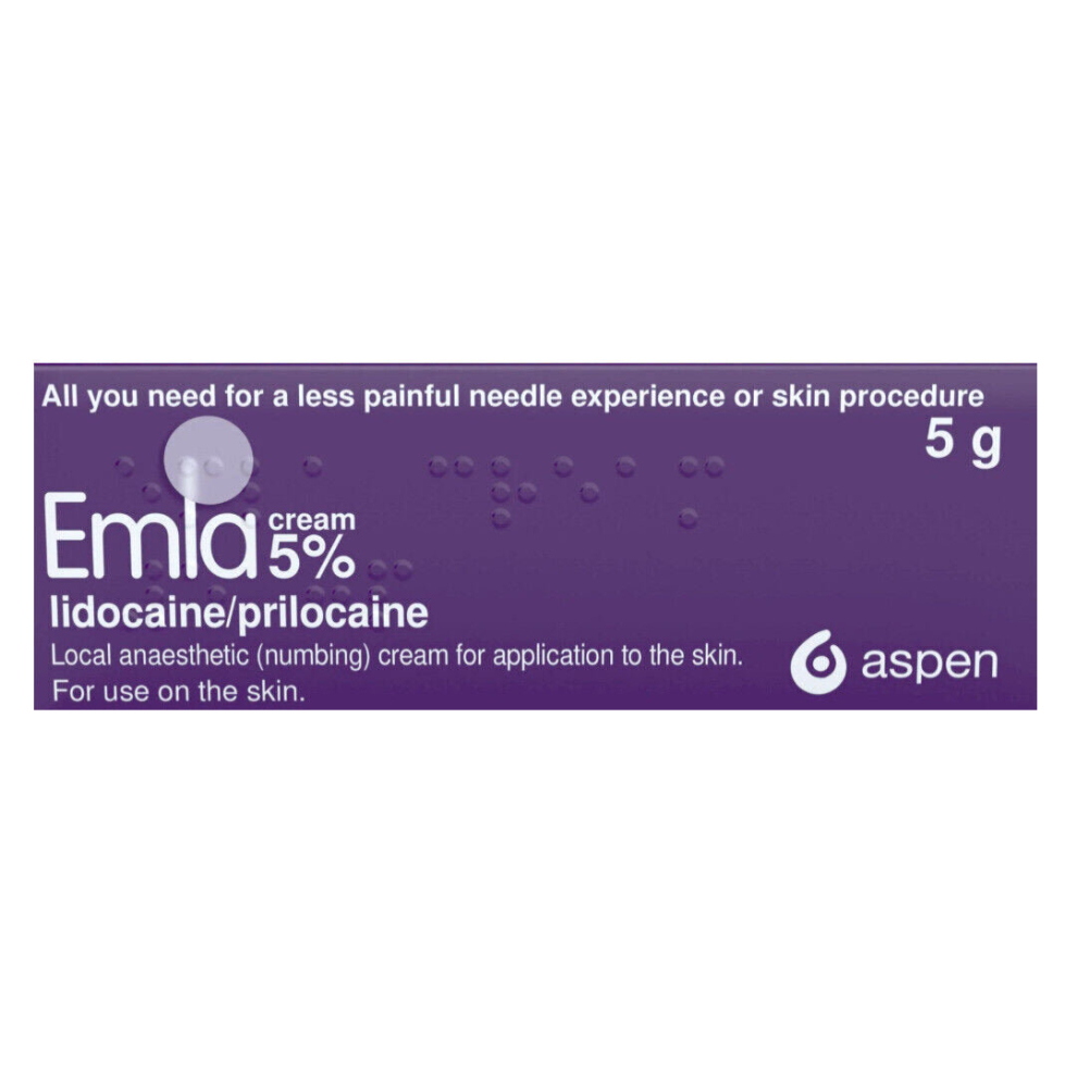 Emla Cream - 5G - Numbing Cream - Local Anaesthetic