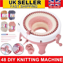 Sentro 48 Needle Knitting Machine round Hand Weaving Loom DIY Kids Gift Boxed