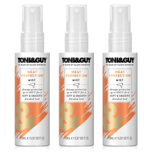 Toni & Guy Prep Heat Protection Mist for Smooth and Prepped Finish 3pk