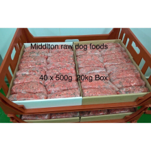 Frozen Minced Green Tripe & Chicken 40X500G Bags/Blocks 20KG BOX BARF RAW DIET