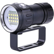 Diving Flashlight 18000 Lumen Ipx8 Diving Lights 100m Underwater Led Submersible Lights Flashlight For Outdoor Underwater Sports -ys