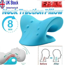 Neck Traction Pillow Original Cloud Shape Neck Stretcher Cervical Pain Relief