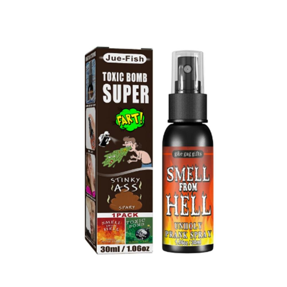 Photos - Other Toys  30ml Novelties Liquid Fart Gag Prank Joke Spray Can Stink Bombs Smelly Stinky Gas Crap Gifts Funny Prank Toys(B, CHINA)
