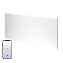 Adax Neo WIFI Electric Panel Heater, Wall Mounted, IPX4 White 1500W