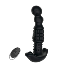 10 Frequency Vibrating Butt Plug 3 Rotating Speed Stimulator Remote Control Sex