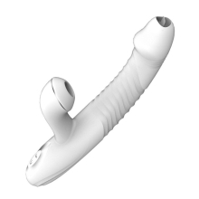 G Spot Tongue Licking Vibrator, Waterproof Rabbit Vibrator with 7 Vibration Modesfor Clitoris Stimulation Dildo Vibrator Rechargeable Adult Sex Toys