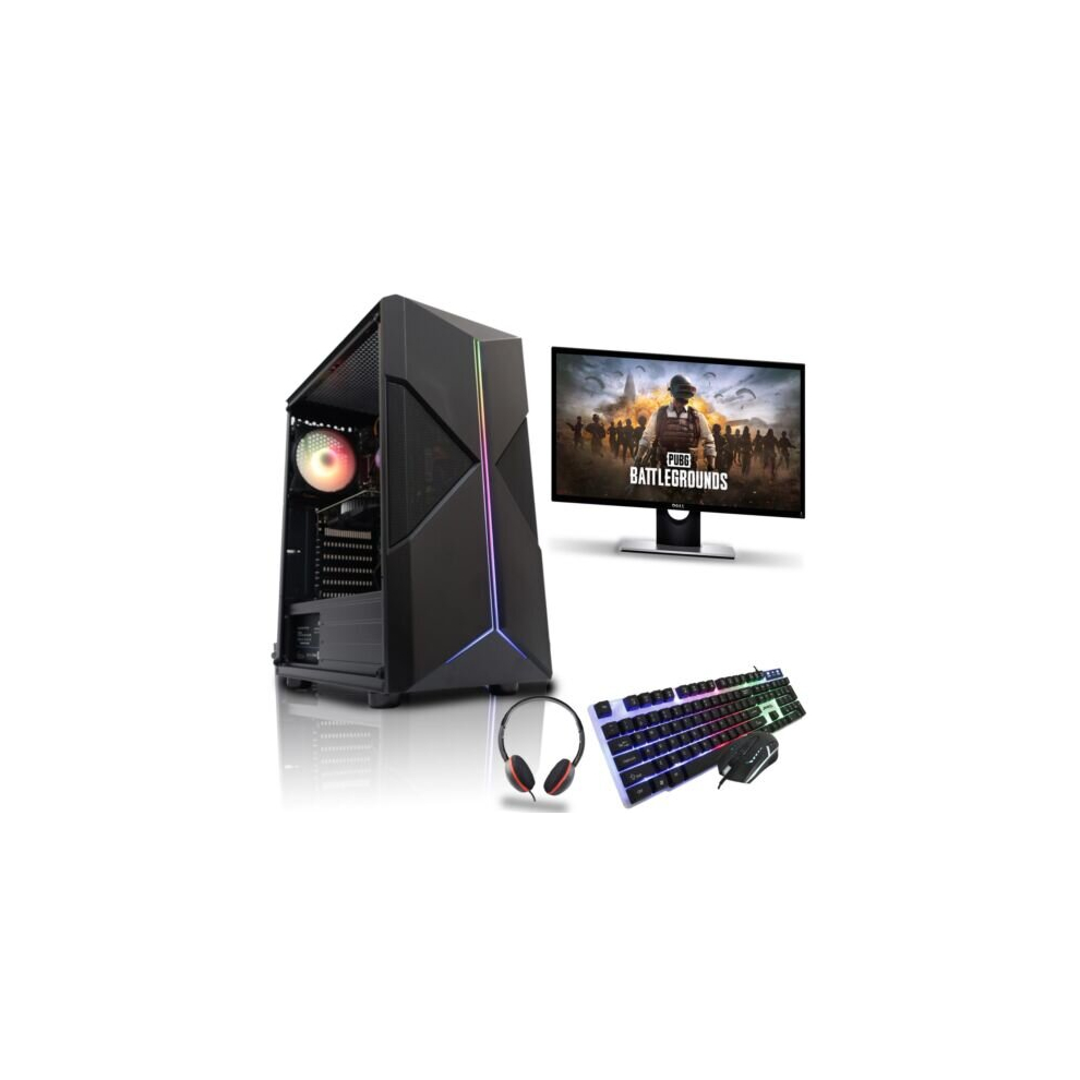Gaming Pc Computer Bundle Intel Quad Core I7 16Gb 240 1Tb Rtx 3050 W11 5060936451807