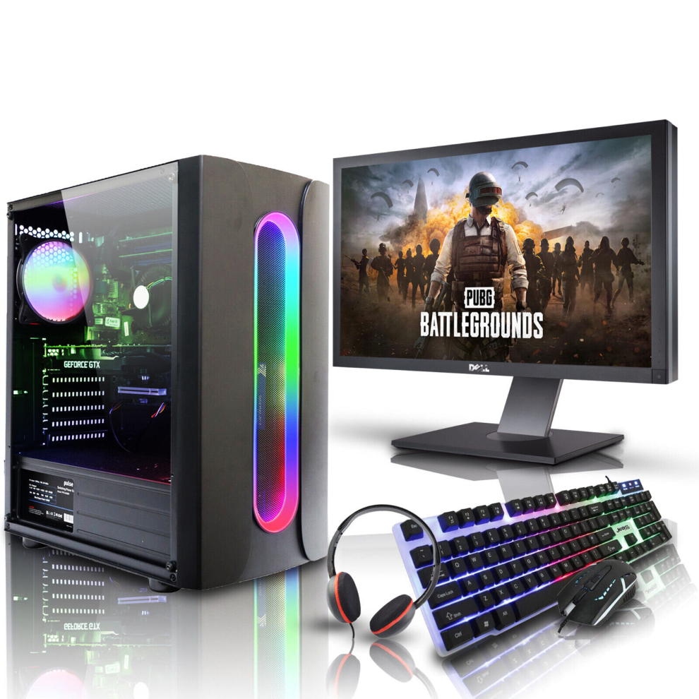 Gaming Pc Computer Bundle Intel Core I7 16Gb 1Tb Hdd Gtx 1650 Win 11 5060936451746