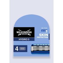 Wilkinson Sword Hydro 3 Blade Cartridges – 4-Pack