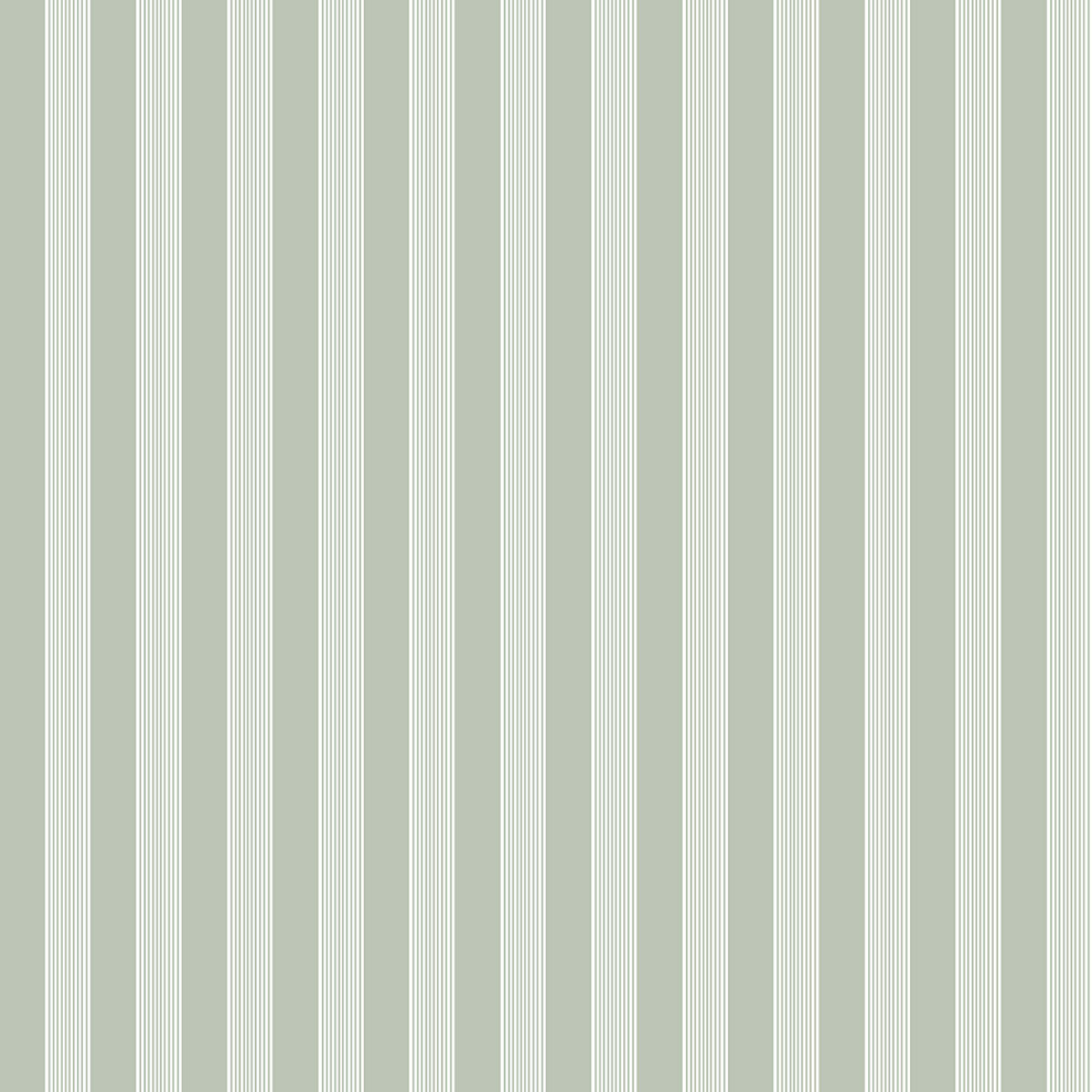 (Green) Little Explorers 2 Wallpaper Vertical Ribbon Stripe Galerie 8022560123854