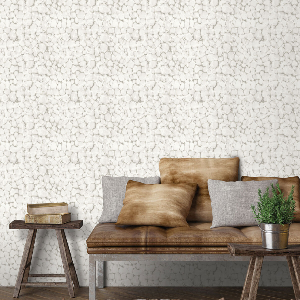 (Grey Mica) Evergreen Reflections Wallpaper Galerie 8022560073173