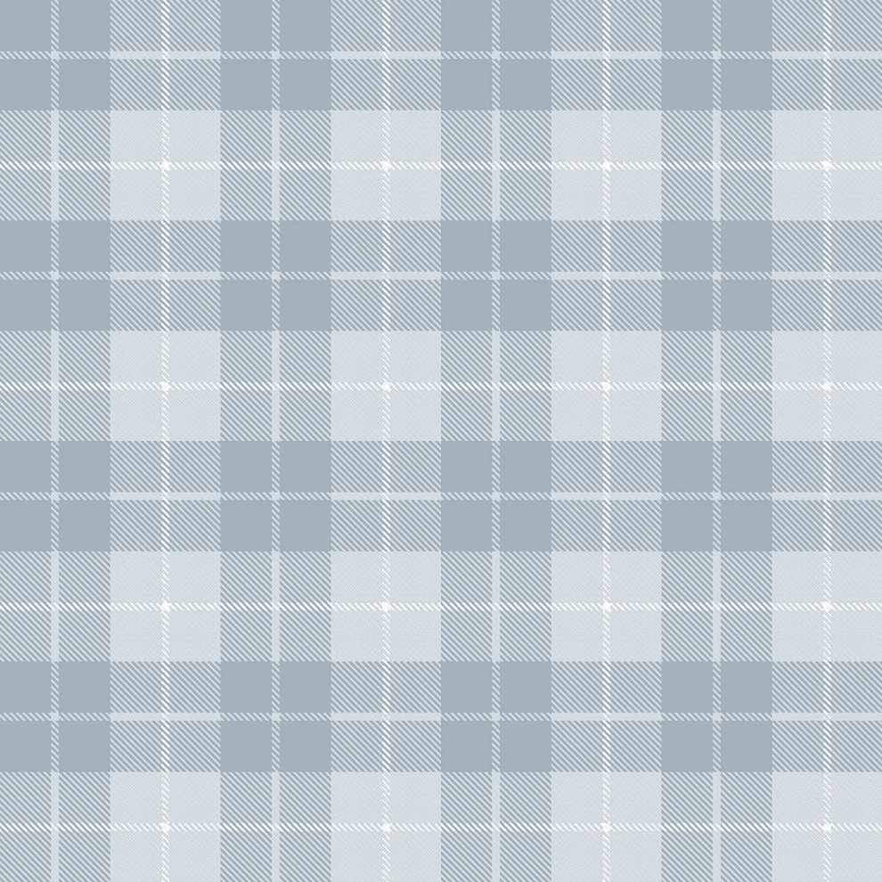 (Blue) Little Explorers 2 Wallpaper Twilled Tartan Galerie 8022560148734